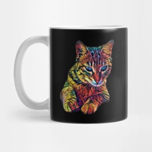 Colorful Cute Cat Mug